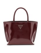 GUESS Шопинг чанта Arnela от еко кожа - Бордо