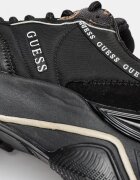 GUESS Скосени спортни обувки с лого Черен