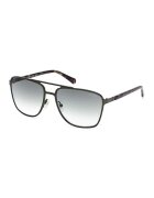 GUESS Слънчеви очила Aviator с градиента - Черен/Сив