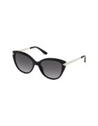 GUESS Слънчеви очила Cat-Eye - Черен/Сребрист