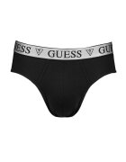 GUESS Слипове с памук 3 чифта Черен