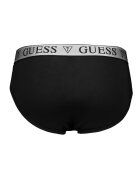GUESS Слипове с памук 3 чифта Черен