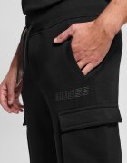 GUESS Спортен панталон карго Черен