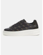 GUESS Спортни обувки на лога - Тъмнокафяв
