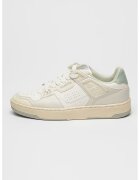 GUESS Спортни обувки от еко кожа - Бял/Светло сив