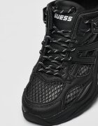 GUESS Спортни обувки от еко кожа и текстил Черен