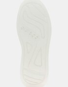 GUESS Спортни обувки от еко кожа с кожа с шагрен Бял
