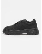 GUESS Спортни обувки от еко кожа с връзки - Черен