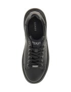 GUESS Спортни обувки от кожа и еко кожа Черен