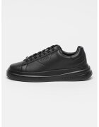 GUESS Спортни обувки от кожа и еко кожа - Черен