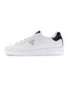 GUESS Спортни обувки под глезена от еко кожа - Бял