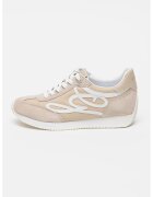GUESS Спортни обувки с лого - Бежов