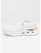 GUESS Спортни обувки с масивна подметка - Бял/Златист