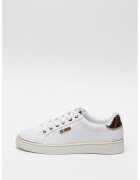 GUESS Спортни обувки с монограм от еко кожа