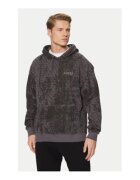 GUESS Суичър от памук с износен вид