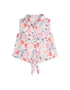 GUESS Тениска без ръкави за момиче Вискоза Многоцветна 122 СМ