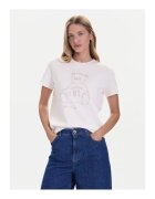 GUESS Тениска Бяла Дамска