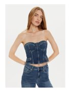 GUESS Топ кроп от деним