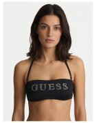 GUESS Топ за бикини полиестер INTL черен