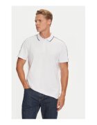 GUESS Tricou polo din amestec de bumbac - L INTLm