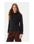 GUESS Ватирано яке с джобове и изчистен десен