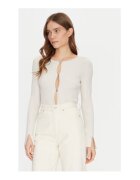 GUESS Жилетка slim fit с кръгло деколте
