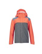 HALTI Яке Ski JUNIOR цвят оранжев/сив