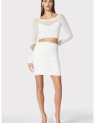 HERVE LEGER Мини пола с висока талия