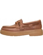 HEYDUDE Жени - Sienna Boat Leather - Естествена кожа EVA пяна -
