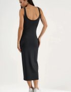 HiCCUP Rochie Bodycon Черна Полиестер