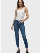 Hudson Blugi crop slim fit - cu talie medie - Син