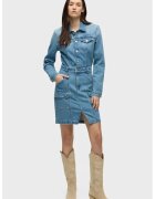 Hudson Denim Mini Dress - Син