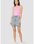 Hudson Denim Mini Skirt - Син