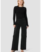 Hudson HD1 High Rise Cargo Straight Jeans - Черен