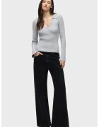 Hudson Relaxed Fit Jeans - Черен