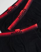 HUGO Боксерки с лого 3 чифта Червен/Черен