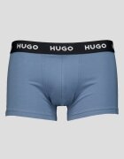 HUGO Боксерки с лого - 3 чифта Зелен/Черен/Син