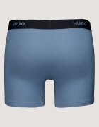 HUGO Боксерки с памук - 3 чифта Черен/Син