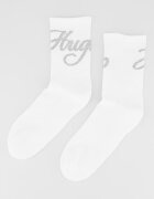 HUGO Чорапи 3 чифта Бял/Черен/Сребрист