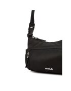 HUGO Дамска чанта Black 001 - текстилен материал - модел Bel Shoulder