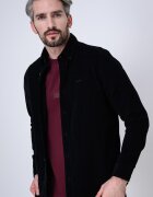 HUGO Джинсова риза Epazo Черен