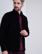 HUGO Джинсова риза Epazo Черен