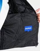 HUGO Капитонирано яке Boco Черен