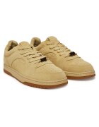 HUGO Мъжки кецове Medium Beige - естествена кожа