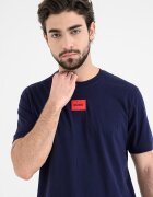 HUGO Памучна тениска Diragolino