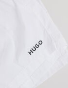 HUGO Плувни шорти Haiti с връзка Бял