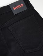 HUGO Слим дънки Черен