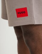 HUGO Спортни бермуди Diz от памук Сиво-кафяв