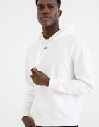 HUGO Свободно худи Dapo с лого Черен/Бял