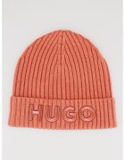 HUGO Вълнена шапка с бродирано лого